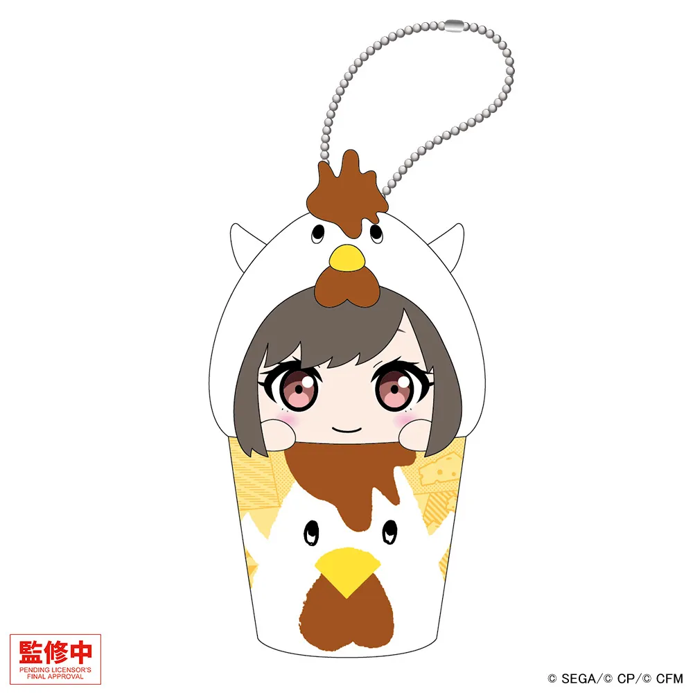 なりきり!からあげクン ミニぬいキーホルダー 東雲絵名