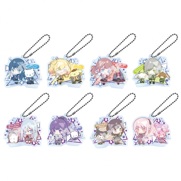 プロセカ×サンリオキャラクターズ ミニキャラアクリルキーホルダーコレクション A Leo/need&25時、ナイトコードで。