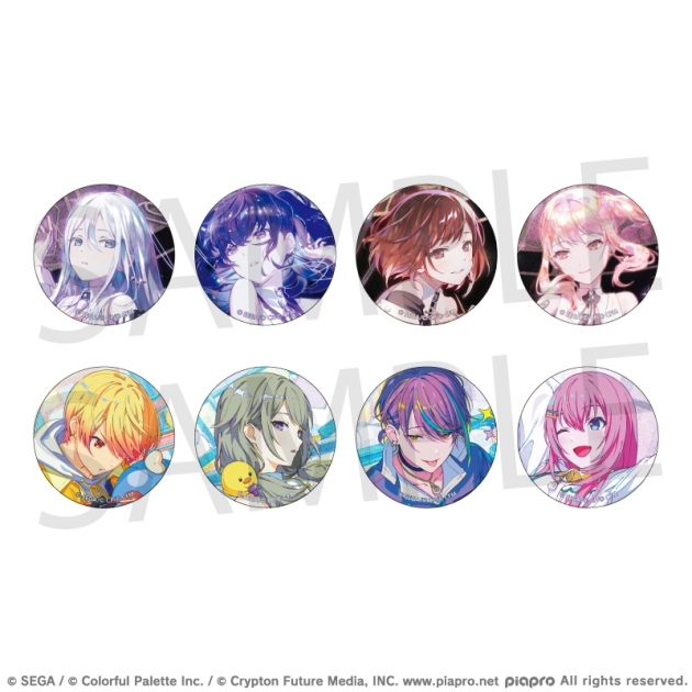 グリッター缶バッジ イベントイラストコレクション vol.56 C