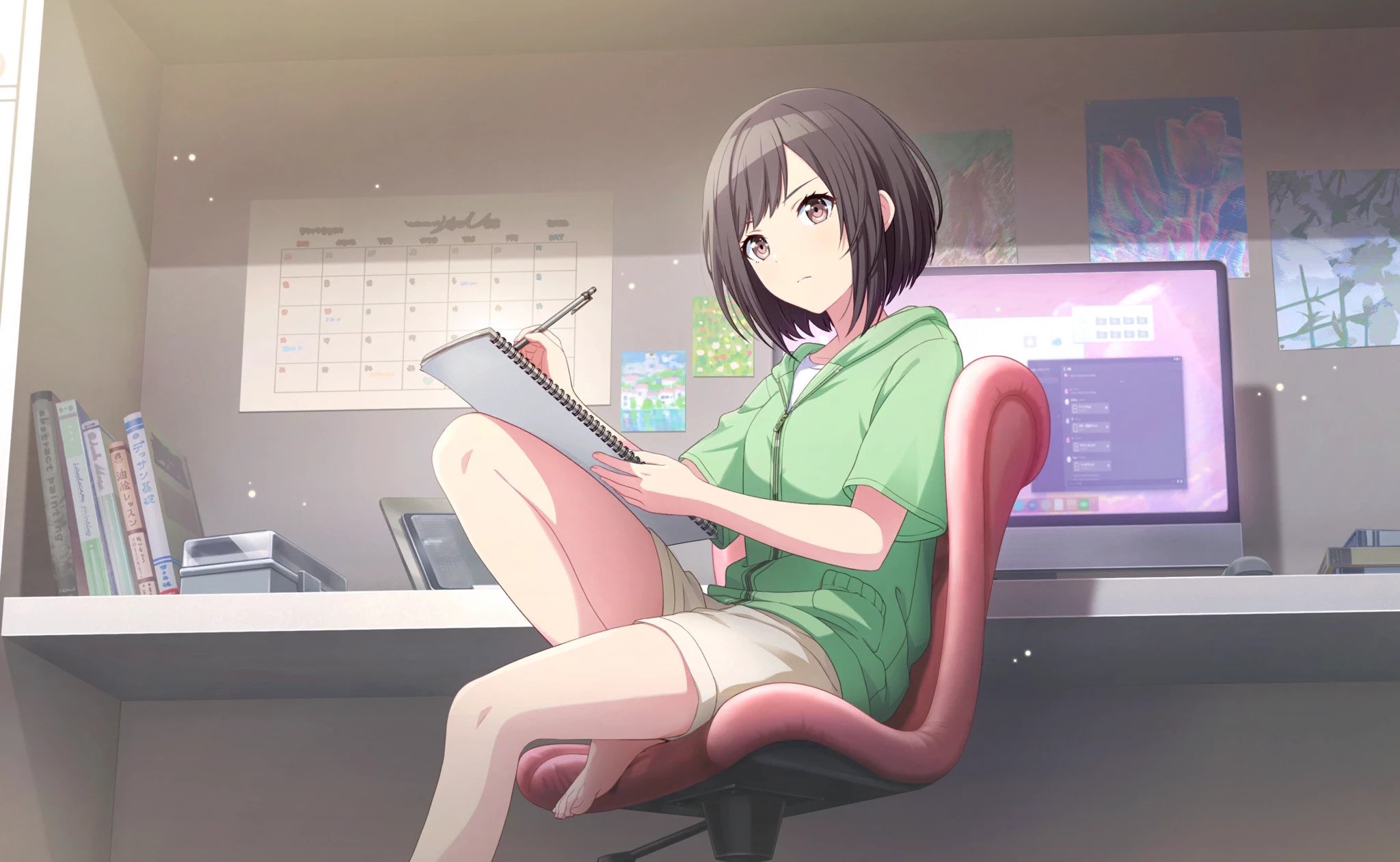 描きたくなった表情 特訓前