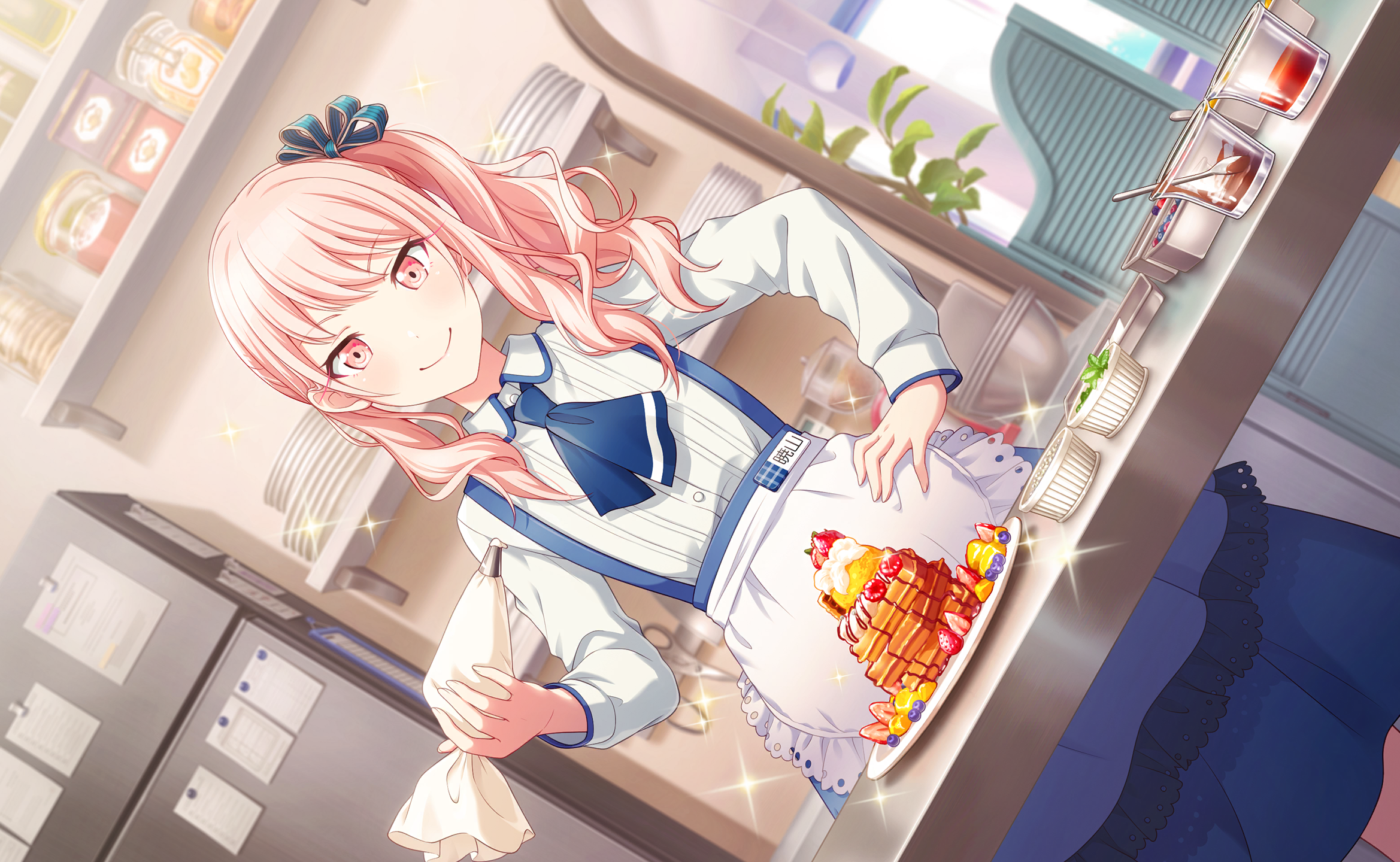 盛り付けは順調！ 特訓前