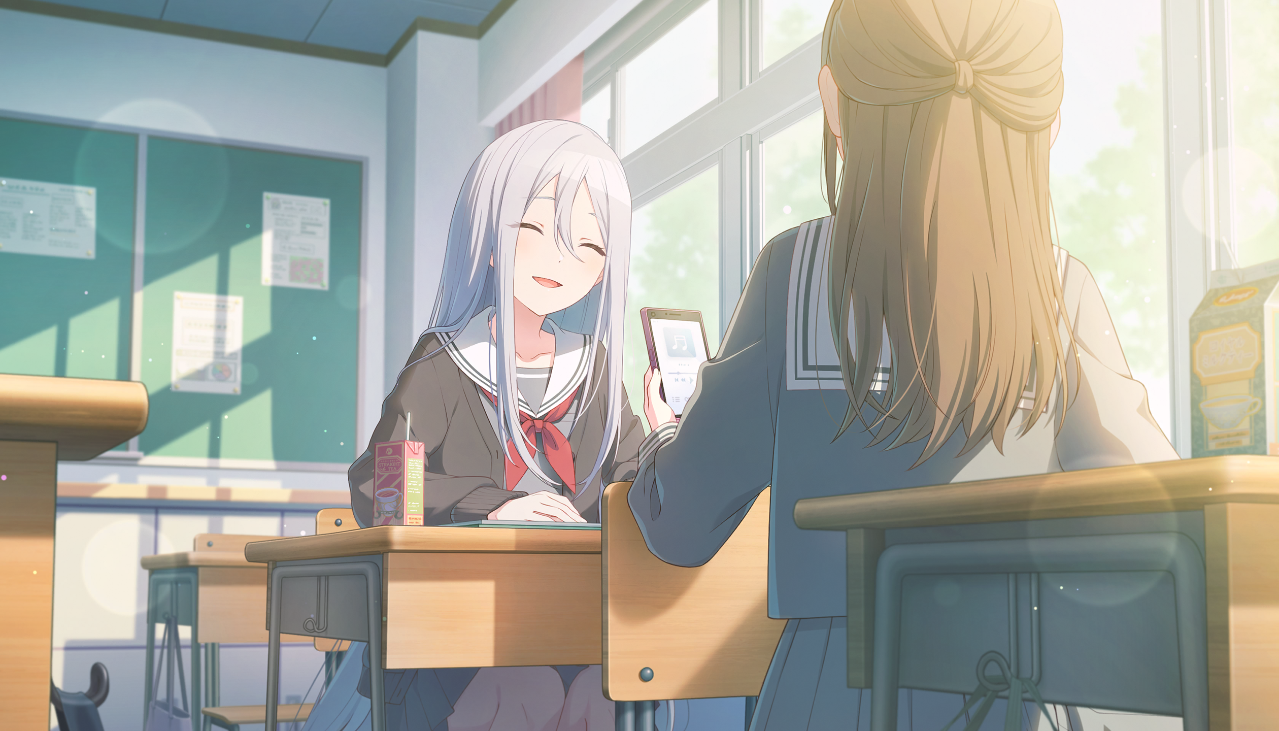 休み時間のひととき 特訓前